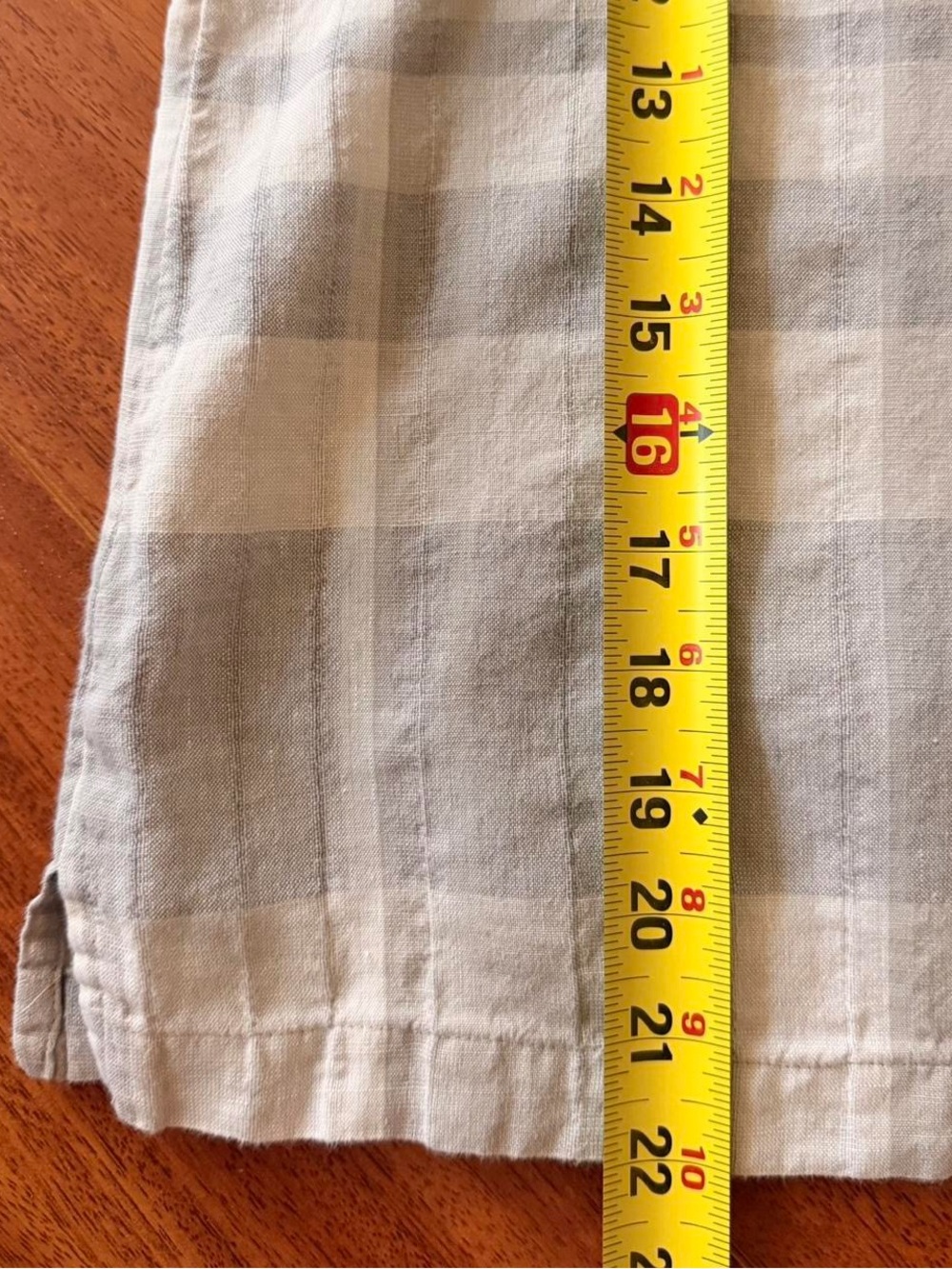 Eileen Fisher Plaid Boxy Top Gray White Medium - Picture 3 of 8